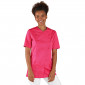 FUCHSIA - Tunique professionnelle de travail à manches courtes femme - PROMO auxiliaire de vie infirmier aide a domicile médica