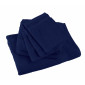 MARINE - Drap de bain professionnel hébergement foyer blanc 100% Coton infirmier esthéticienne médical coiffeur