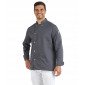ARDOISE - Veste de cuisine manches longues professionnelle de travail à manches longues mixte serveur restauration cuisine rest