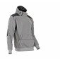 GRIS - Sweat professionnel de travail homme transport artisan manutention chantier