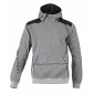 GRIS - Sweat professionnel de travail homme - PROMO manutention artisan logistique chantier