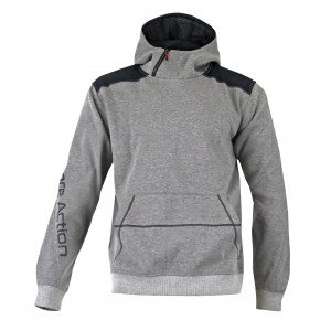 GRIS - Sweat professionnel de travail homme manutention artisan logistique chantier