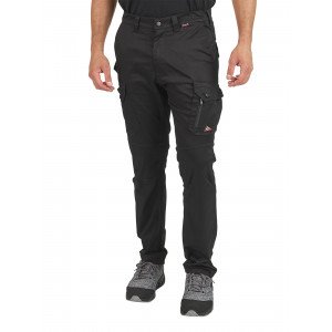 NOIR/NOIR - Pantalon de travail professionnel homme chantier logistique artisan manutention