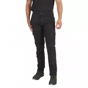 NOIR - Pantalon de travail professionnel homme transport chantier manutention artisan