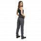 GRIS/NOIR - Pantalon de travail professionnel femme chantier entretien artisan menage