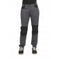 GRIS/NOIR - Pantalon de travail professionnel femme chantier menage artisan entretien