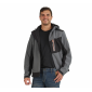 GRIS/NOIR - Softshell professionnelle de travail homme logistique artisan manutention chantier