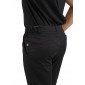 NOIR - Pantalon professionnel de travail homme serveur restaurant restauration cuisine