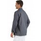 ARDOISE - Veste de cuisine manches longues professionnelle de travail à manches longues mixte serveur restauration cuisine rest