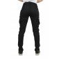 NOIR - Pantalon de travail professionnel femme artisan aide a domicile chantier auxiliaire de vie