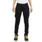 NOIR - Pantalon de travail professionnel femme auxiliaire de vie chantier aide a domicile artisan
