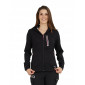 NOIR - Sweat professionnel de travail femme chantier transport artisan logistique