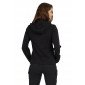 NOIR - Sweat professionnel de travail femme logistique chantier manutention artisan