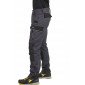 ARDOISE - Pantalon de travail professionnel homme chantier manutention artisan logistique