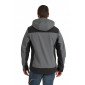 GRIS/NOIR - Softshell professionnelle de travail homme transport artisan manutention chantier