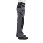 GRIS/NOIR - Pantalon de travail professionnel homme