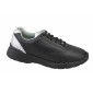 NOIR/ARGENT - Tennis de travail professionnelle blanche noire femme - PROMO médical auxiliaire de vie infirmier aide a domicile