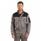 TAUPE/NOIR - Blouson professionnel de travail homme - PROMO transport chantier logistique artisan