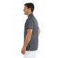 ARDOISE/ATOLL - Blouse professionnelle de travail à manches courtes homme aide a domicile infirmier auxiliaire de vie médical