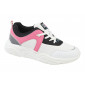 BLANC/FUCHSIA - Basket professionnelle de travail blanche ISO EN 20347 femme aide a domicile infirmier auxiliaire de vie médical