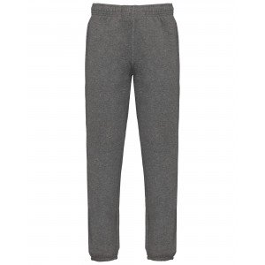 GRIS - Pantalon élastiqué professionnel de travail BIO homme logistique artisan transport chantier