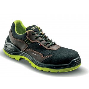 MARRON - Chaussure de sécurité S3S professionnelle de travail en cuir EN ISO 20345 S3S mixte logistique artisan transport chant