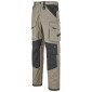 BEIGE/ARDOISE - Pantalon de travail professionnel homme transport chantier manutention artisan