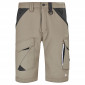 BEIGE/NOIR - Short professionnel de travail homme - PROMO transport chantier logistique artisan