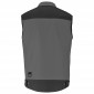 ARDOISE/NOIR - Gilet professionnel de travail sans manches artisan logistique chantier transport