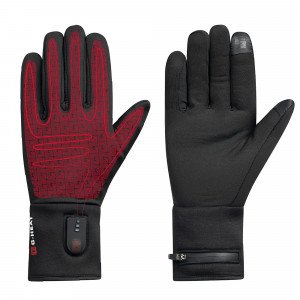 NOIR - Sous gants chauffants professionnel de travail Polyester/Coton manutention artisan transport chantier