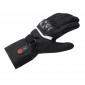 NOIR - Gants chauffants professionnel de travail Polyester transport artisan logistique chantier