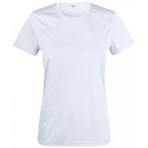BLANC - Tee-shirt professionnel de travail à manches courtes femme médical aide a domicile infirmier auxiliaire de vie