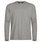 GRIS - Tee-shirt professionnel de travail à manches longues homme infirmier auxiliaire de vie médical aide a domicile
