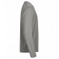 GRIS - Tee-shirt professionnel de travail à manches longues homme infirmier auxiliaire de vie médical aide a domicile