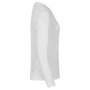 GRIS - Tee-shirt professionnel de travail à manches longues femme aide a domicile médical auxiliaire de vie infirmier