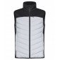 GRIS - Gilet de travail professionnel sans manches homme artisan manutention chantier logistique