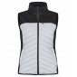 GRIS - Gilet de travail professionnel sans manches femme manutention chantier transport artisan