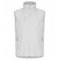 BLANC - Softshell professionnelle de travail homme logistique artisan transport chantier