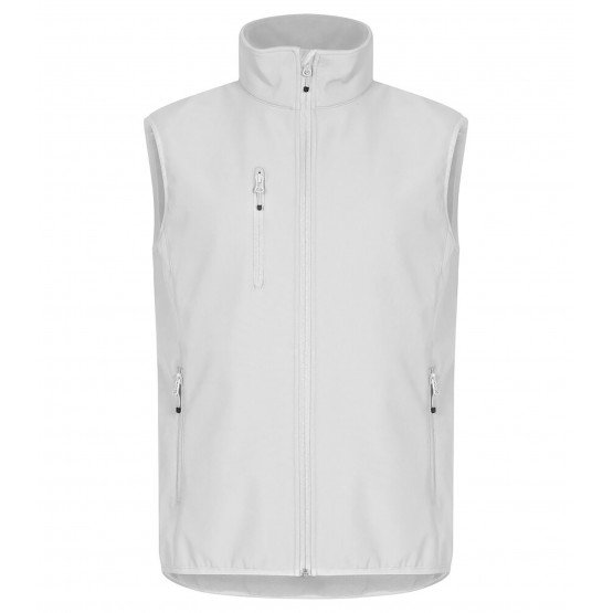 BLANC - Softshell professionnelle de travail homme logistique artisan transport chantier
