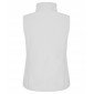BLANC - Softshell professionnelle de travail femme manutention artisan logistique chantier