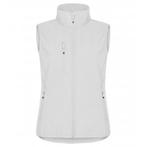 BLANC - Softshell professionnelle de travail femme logistique artisan transport chantier