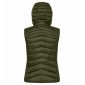 KAKI - Gilet de travail professionnel sans manches femme transport chantier manutention artisan