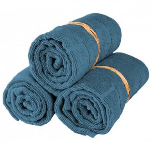 SABLE - Tapis de bain professionnel hébergement foyer blanc 100% Coton cuisine restaurant serveur hôtel