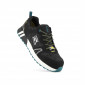 NOIR - Chaussure de sécurité S1PS professionnelle de travail noire EN ISO 20345 S1PS mixte artisan manutention chantier transpor