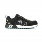 NOIR - Chaussure de sécurité S1PS professionnelle de travail noire EN ISO 20345 S1PS mixte artisan manutention chantier transpor