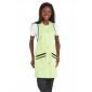 ANIS/NOIR - Blouse / Chasuble tablier professionnel femme - PROMO menage auxiliaire de vie entretien aide a domicile