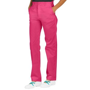 FUCHSIA - Pantalon professionnel de travail femme - PROMO auxiliaire de vie infirmier aide a domicile médical