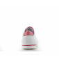 BLANC/FUCHSIA - Basket professionnelle de travail blanche en cuir EN ISO 20347 femme aide a domicile infirmier auxiliaire de vie