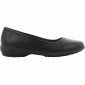 NOIR - Chaussure professionnelle de travail noire en cuir EN ISO 20347 femme cuisine hôtel restauration restaurant