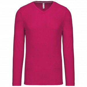 BLEU - Tee-shirt professionnel de travail à manches longues 100% coton homme auxiliaire de vie médical aide a domicile infirmier
